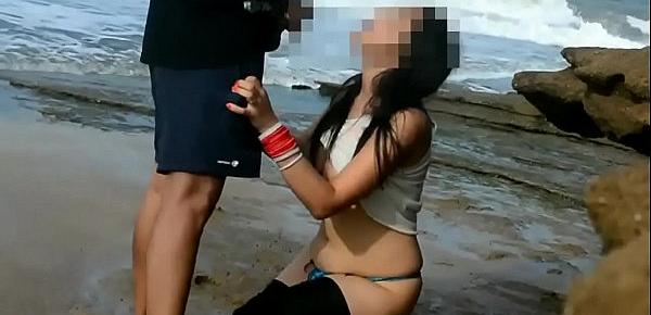  Farhana R real life desi couple fucking at beach